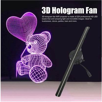 3d LED Holographic Projector Display Advertising Light