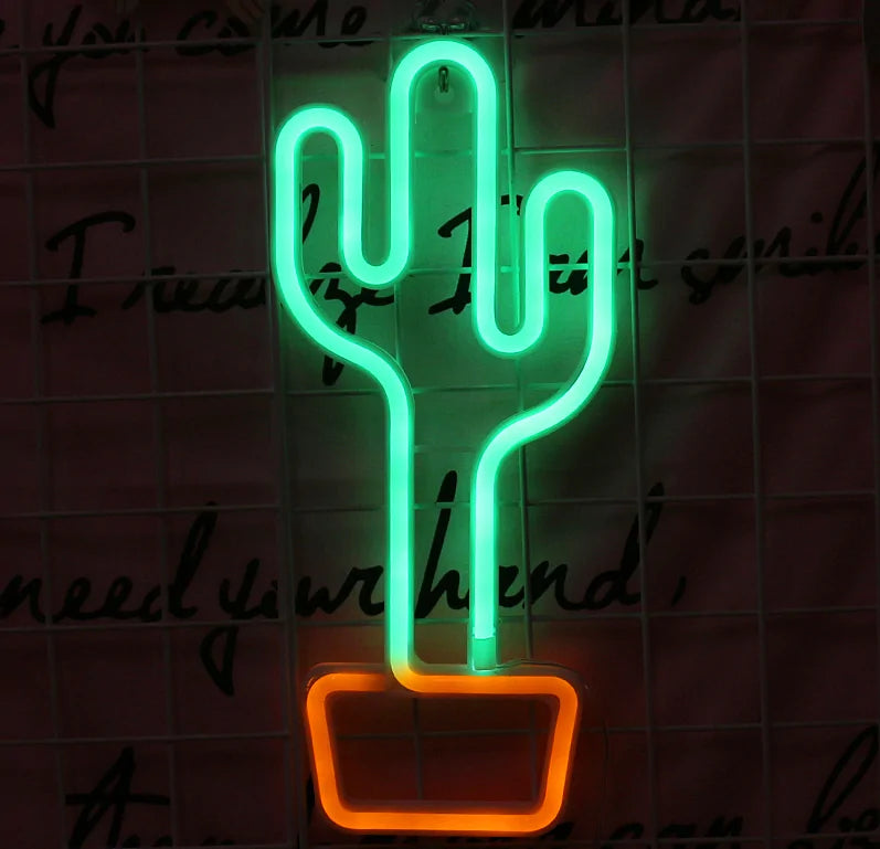 LED Neon Night Light Decor